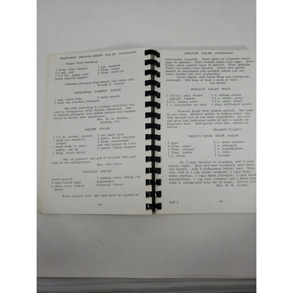 Community Favorites Cookbook 1982 Halifax United Methodist Women Constitution NC